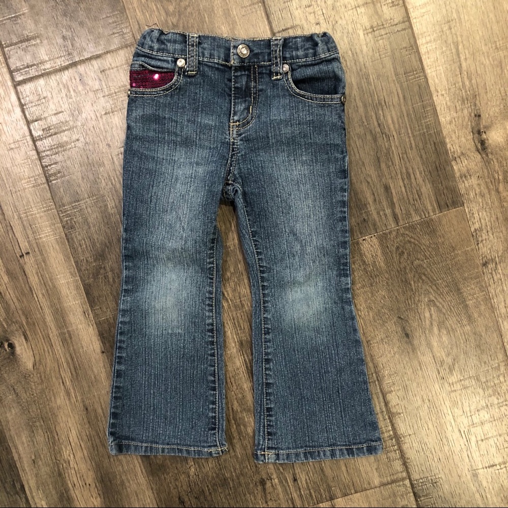Girls Arizona Jean Co. Butterfly Jeans